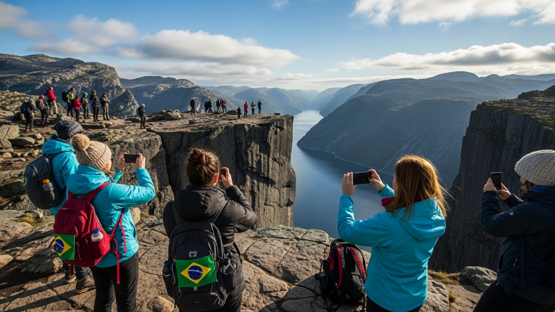 Descobrindo a Beleza Natural da Noruega: Dicas para Turistas Brasileiros