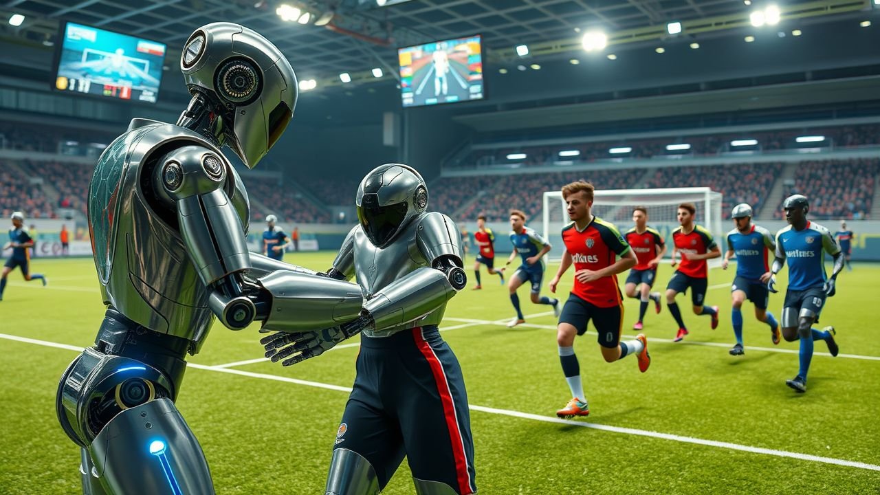 Robótica no Futebol: Como os Robôs Estão Auxiliando no Treinamento Tático