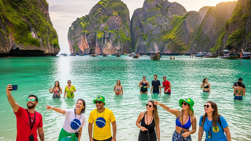 Descobrindo a Beleza Natural da Tailândia: Um Guia para Aventureiros Brasileiros