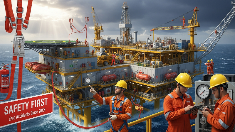 Segurança em Plataformas de Extração: Prevenção e Protocolos de Emergência