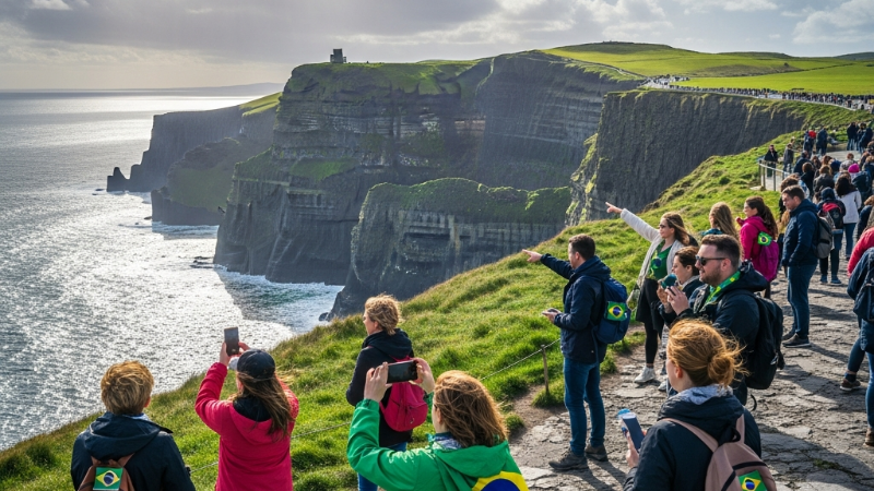 Descobrindo a Magia da Irlanda: Um Guia para Turistas Brasileiros