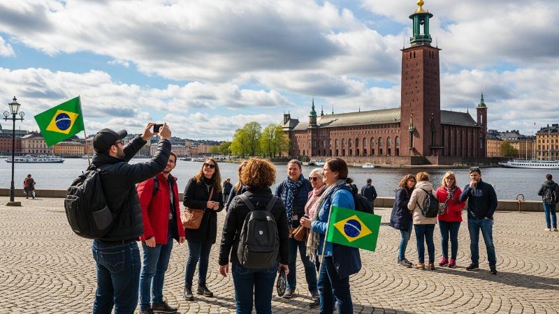 Descobrindo a Beleza e a Sofisticação da Suécia: Um Guia para Turistas Brasileiros