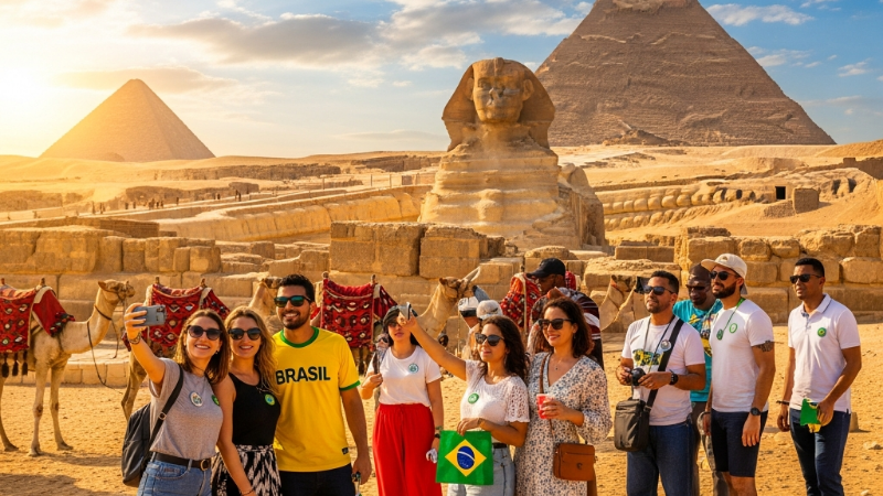 Desvendando o Egito: Um Destino de Sonho para Turistas Brasileiros