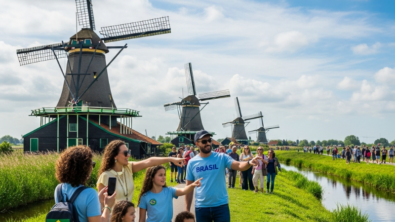 Desvendando a Holanda: Um Guia Completo para Turistas Brasileiros