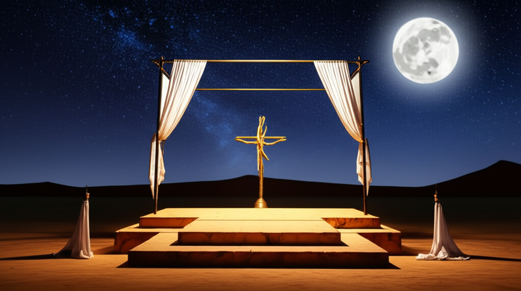 Sustentando o Fogo da Adoração: Varais de Bronze para o Altar