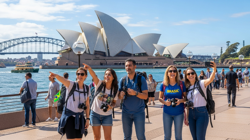 Descobrindo a Austrália: Uma Jornada Gastronômica e Cultural