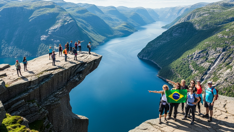 Descobrindo o Encanto da Noruega: Um Guia para Brasileiros