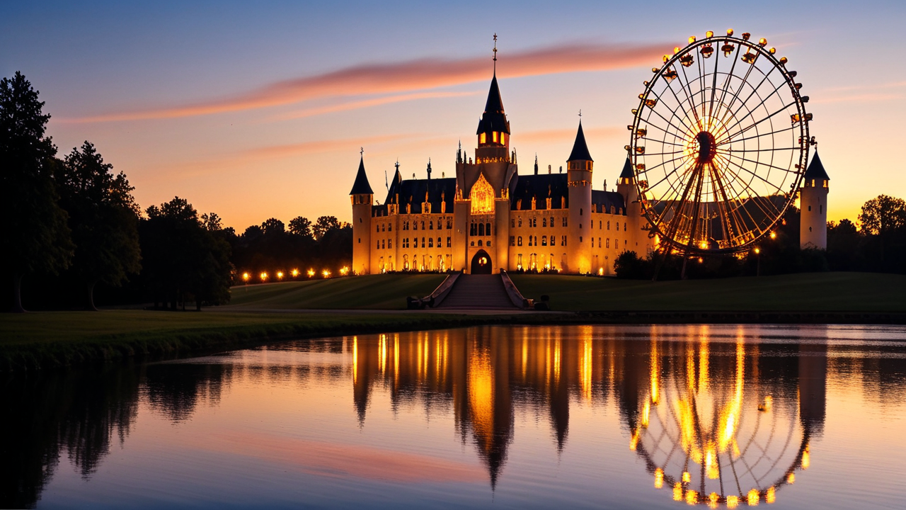 Descobrindo os encantos da Dinamarca: 3 pontos turísticos que você não pode deixar de visitar em Copenhague, incluindo o Parque Tivoli, o Castelo de Kronborg e a Igreja Absalon em Ribe.