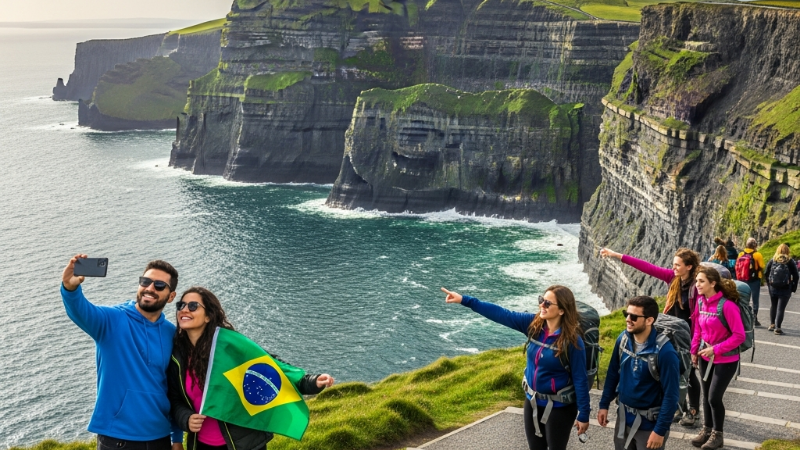 Descobrindo a Magia da Irlanda: Um Guia para Turistas Brasileiros