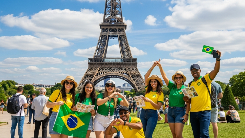 Descobrindo a Magia da França: Um Guia para Turistas Brasileiros