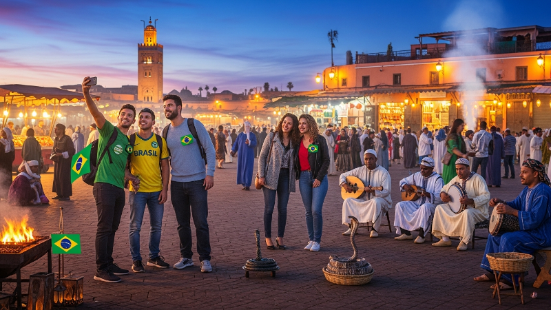 Descobrindo o Marrocos: Um Guia Prático para Turistas Brasileiros