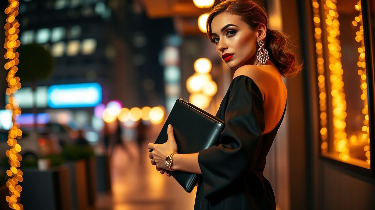 Acessórios que Fazem Toda a Diferença em Um Look de Festa