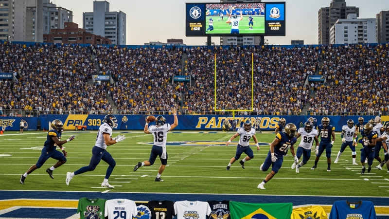 O Futebol Americano Universitário: Um Esporte em Alta