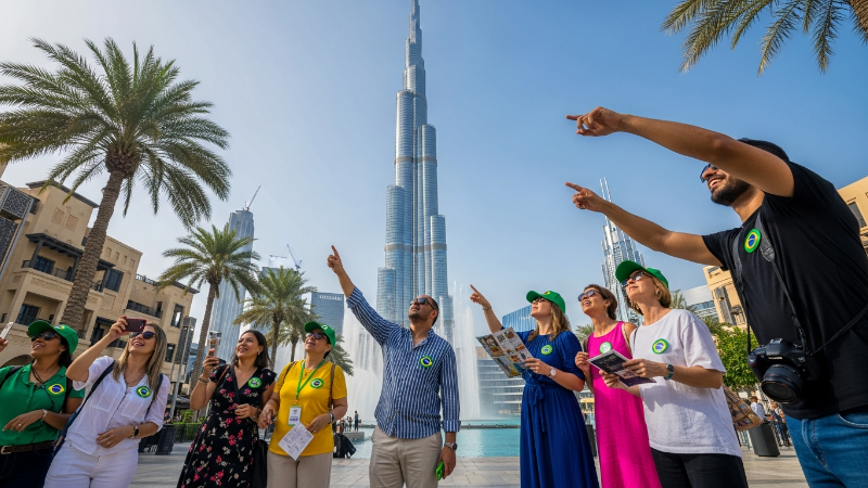 Descobrindo os Encantos dos Emirados Árabes Unidos: Um Guia para Viajantes Brasileiros