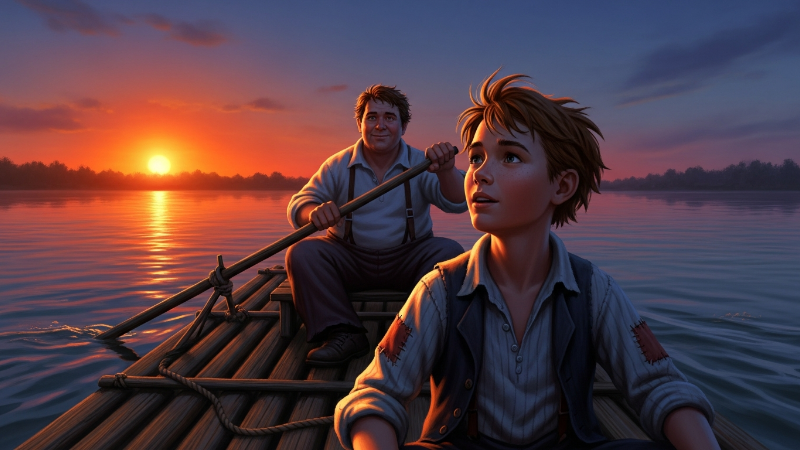 As Aventuras de Huckleberry Finn: Um Clássico da Literatura Comparada