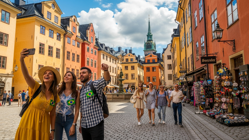 Descobrindo a Suécia: Dicas Práticas e Alternativas de Hospedagem para Turistas Brasileiros