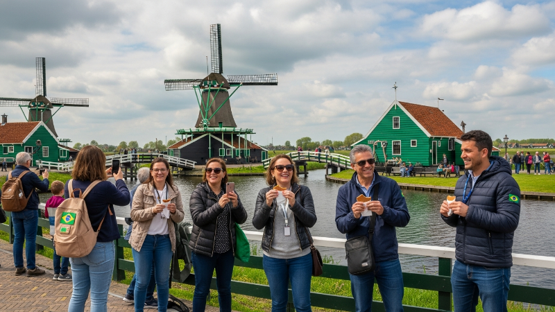 Explorando a Holanda: Um Guia Completo para Turistas Brasileiros