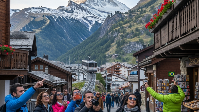 Descobrindo o Luxo e a Sofisticação na Suíça: Um Guia para Turistas Brasileiros