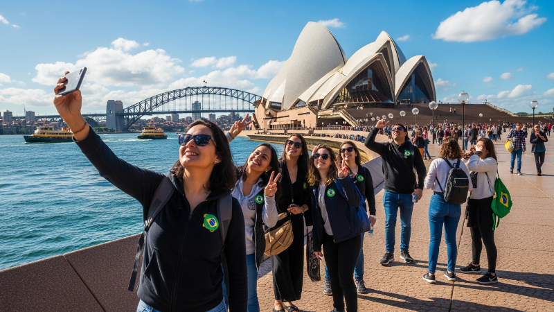 Descobrindo a Austrália: Dicas e Tradições para Turistas Brasileiros