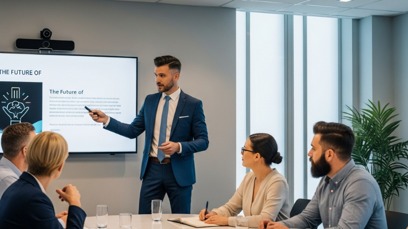 O Poder do Modelo de Pitch Deck: Como Apresentar Seu Negócio de Forma Eficaz