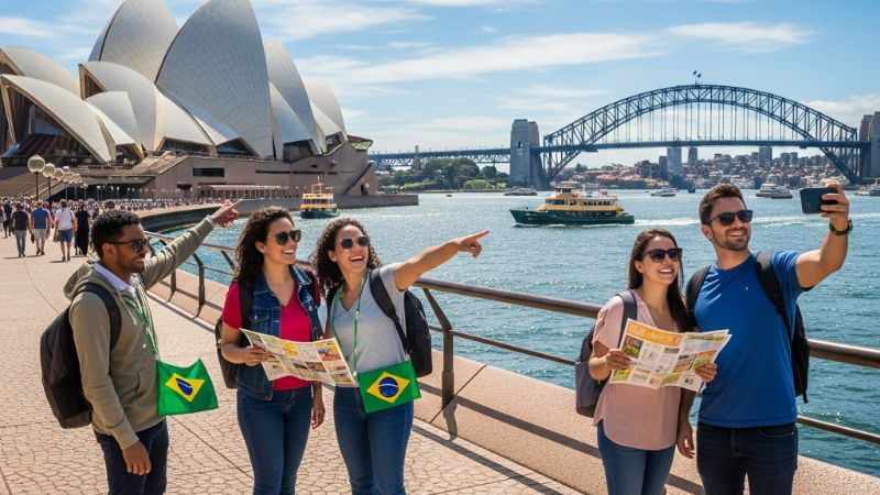 Descobrindo a Austrália: Dicas e Atrações Imperdíveis para Turistas Brasileiros