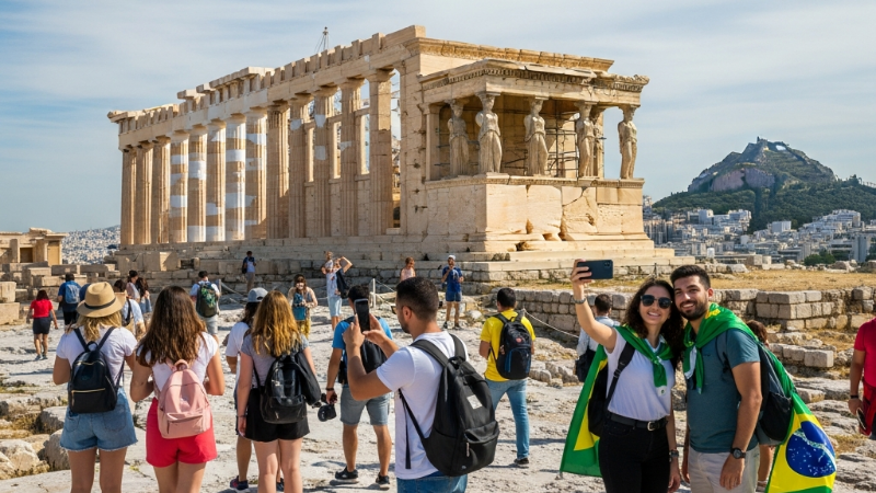 Descobrindo a Grécia: Um Destino de Sonho para Turistas Brasileiros