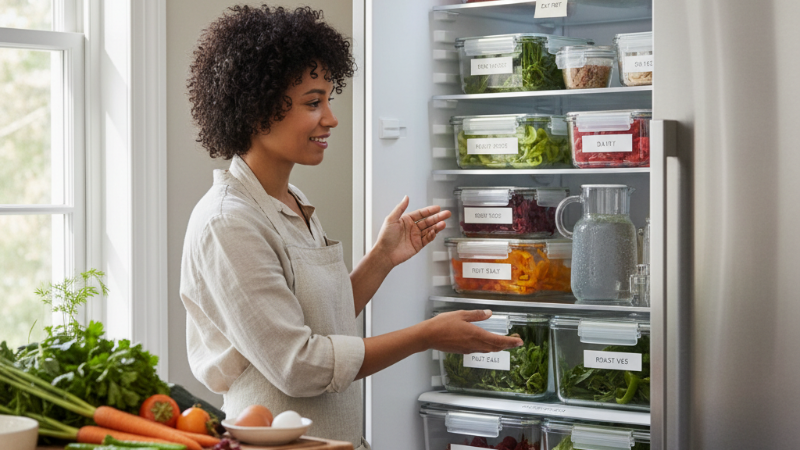 Como Organizar Roupas na Geladeira para Economizar Espaço e Evitar Desperdício