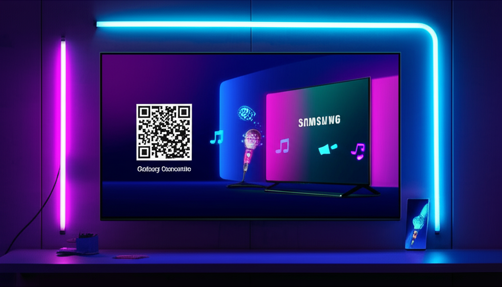 Sua TV Virou um Karaokê: A Samsung Revoluciona o Lazer em Casa
