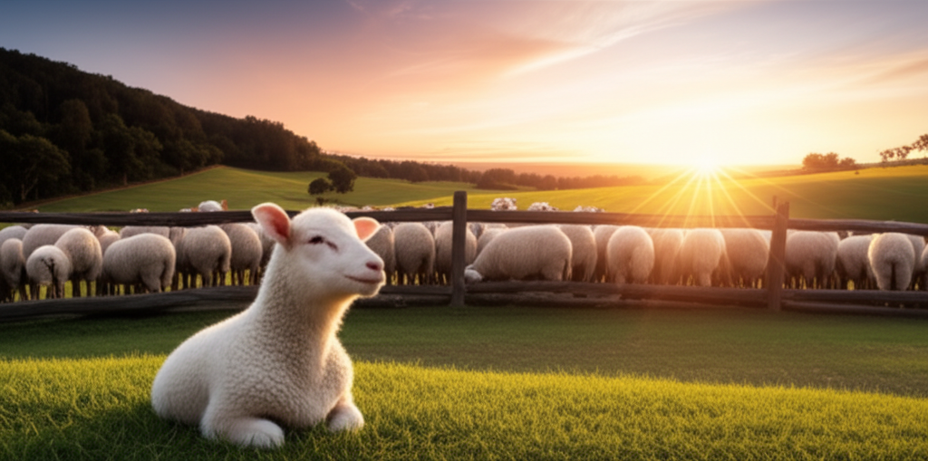 Pastoreados por Deus: Encontrando Descanso e Alimento em Seu Curral