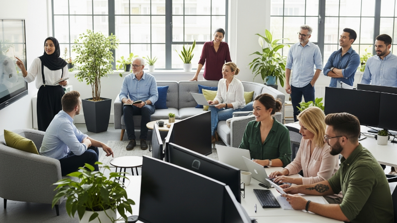 O Impacto dos Novos Colaboradores no Ambiente de Trabalho