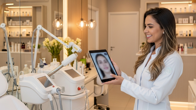 Teleconsulta Estética em Cambé: A Nova Porta de Entrada para o Bem-Estar no Mercado Local