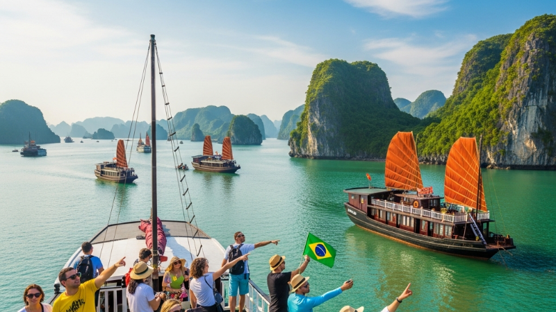 Descobrindo o Vietnã: Um Destino de Luxo e Sofisticação para Turistas Brasileiros