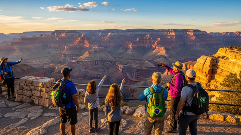 Descobrindo o Encanto dos Estados Unidos: Um Guia para Turistas Brasileiros