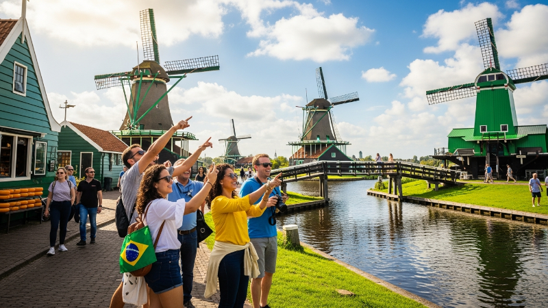 Descobrindo a Holanda: Um Guia Prático para Turistas Brasileiros