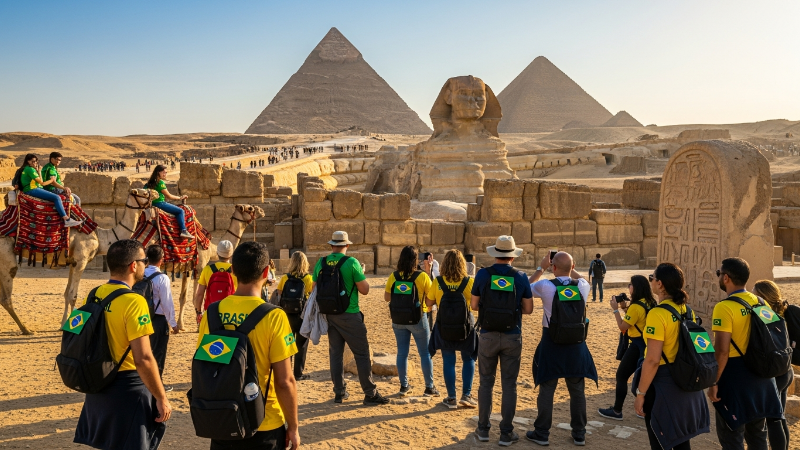 Descobrindo o Egito: Um Destino de Sonho para Turistas Brasileiros