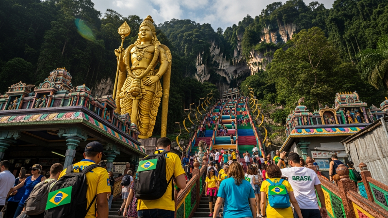 Descobrindo a Malásia: Um Paraíso Gastronômico e Experiencial para Turistas Brasileiros