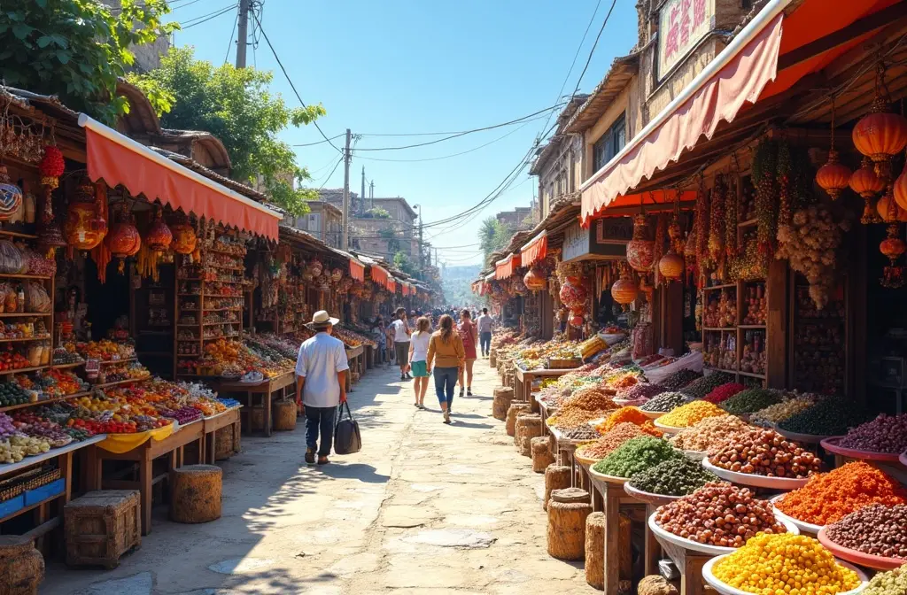 Sabores do Mundo Sob o Sol: Descubra a Magia dos Mercados Locais e Seus Encontros Inesquecíveis