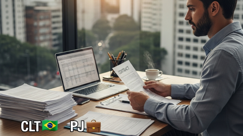 Escolhendo o Melhor: Contratar Funcionário CLT ou PJ para o Seu Negócio