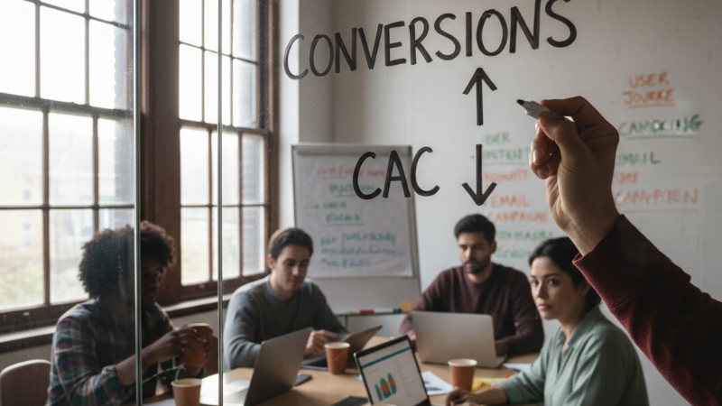 Case: Dobrando Conversões em Startups com Copywriting Eficiente e CAC 3x Menor