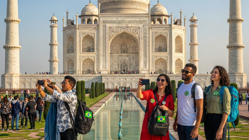 Descobrindo o Encanto da Índia: Um Destino Imperdível para Turistas Brasileiros