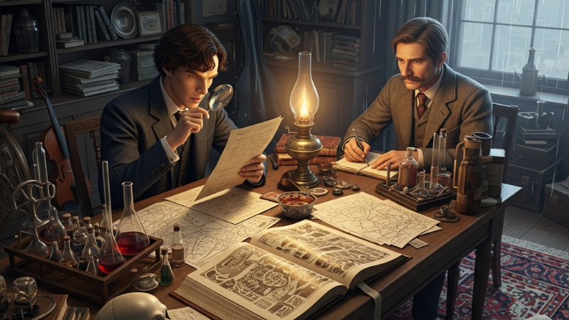 A Literatura Detective: O Legado de Sherlock Holmes
