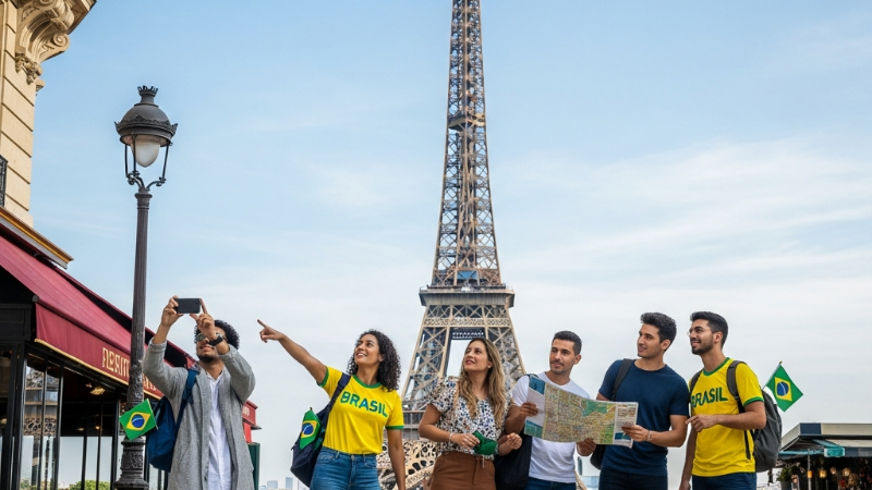 Descobrindo a França: Um Guia de Turismo Luxuoso e Sofisticado para Brasileiros