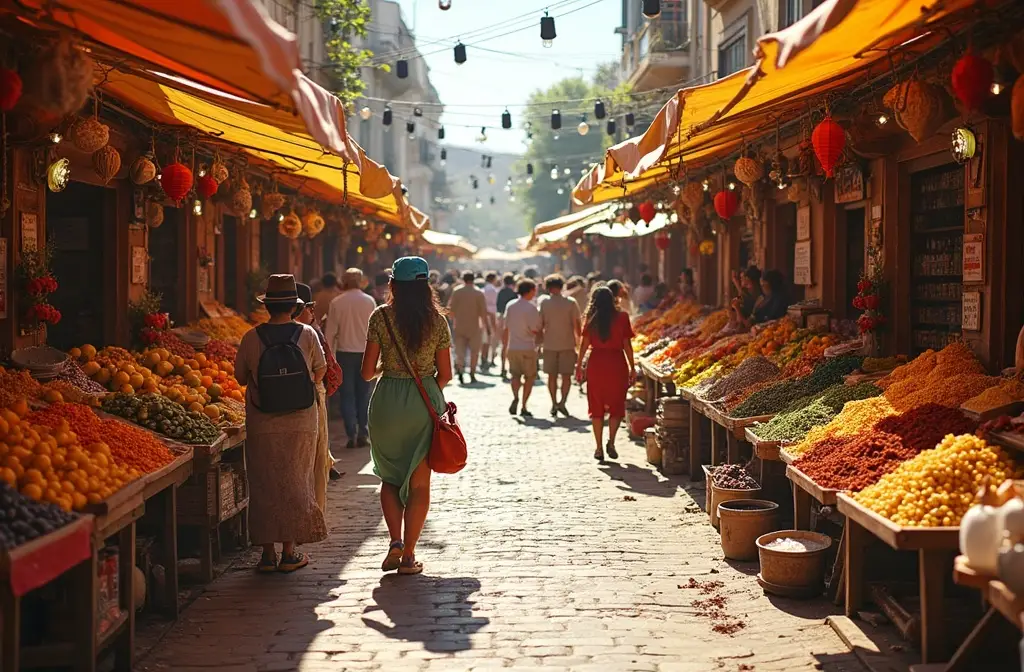 Sabores e Conexões: Explorando Mercados Locais e Tradições ao Redor do Mundo Sob o Sol