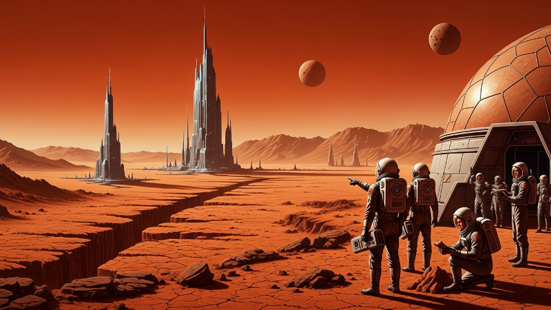 Análise Literária de Red Planet: Explorando as Semelhanças entre os Grandes Clássicos
