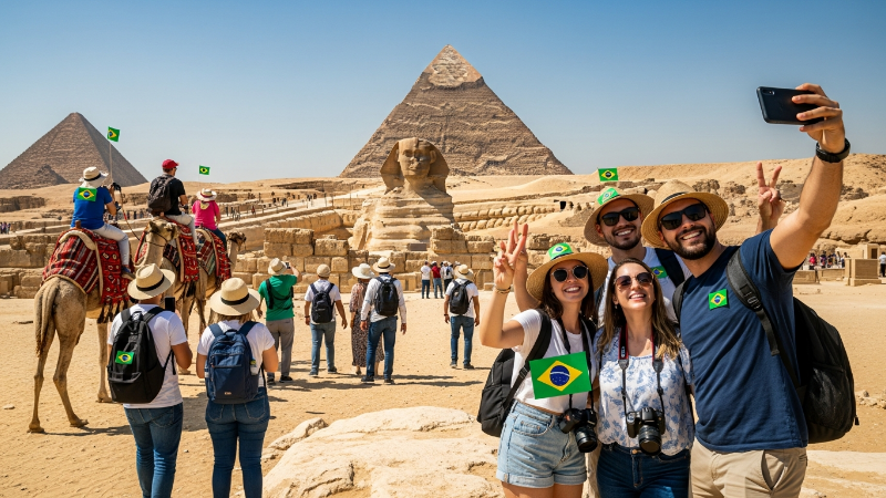 Descobrindo o Egito: Um Guia Prático para Turistas Brasileiros