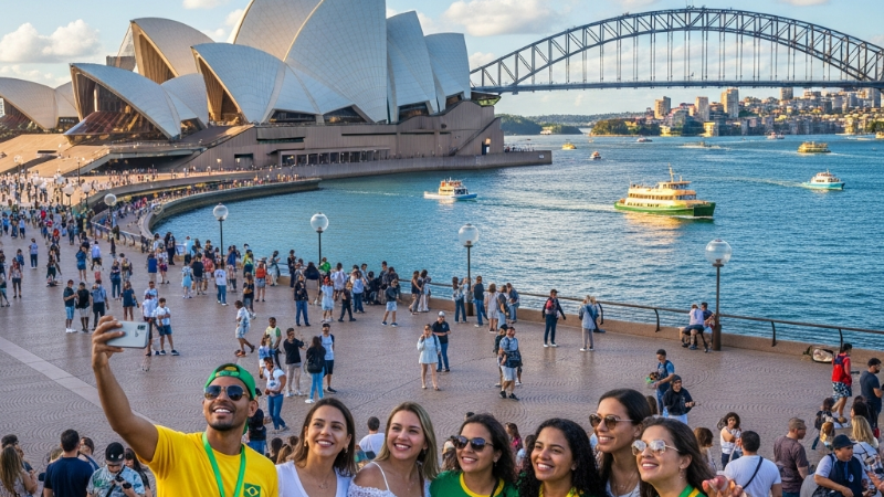 Descobrindo a Austrália: Dicas e Roteiros para Turistas Brasileiros