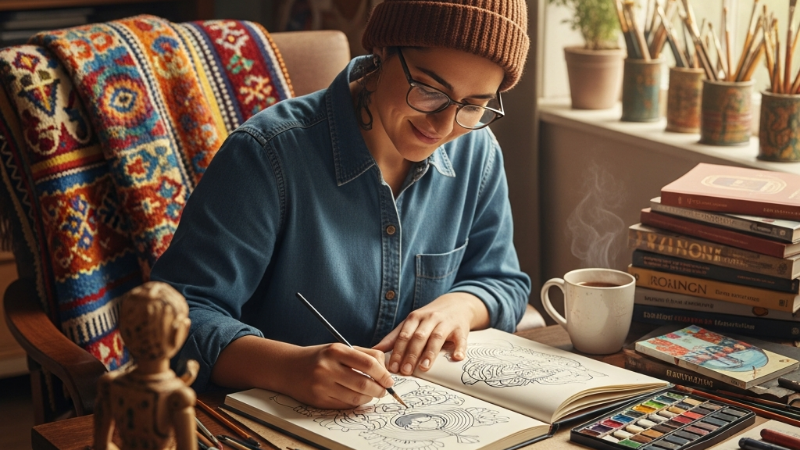 Desvendando os Segredos da Criatividade e do Contento com as Máximas do Sucesso