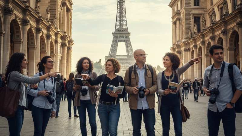 Descobrindo a Magia Noturna da França: Um Guia para Turistas Brasileiros