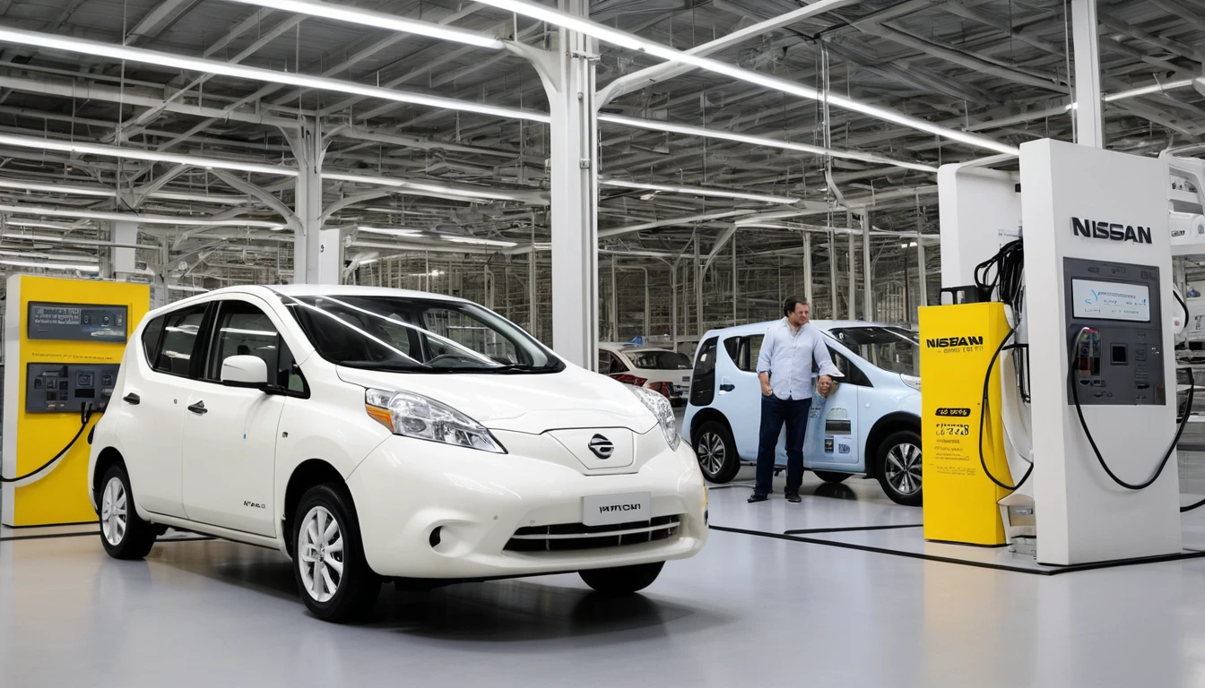 Nissan reestrutura planos de veículos elétricos com ajustes estratégicos