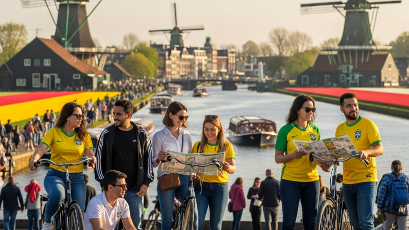 Descobrindo a Holanda: Um Guia Prático para Turistas Brasileiros